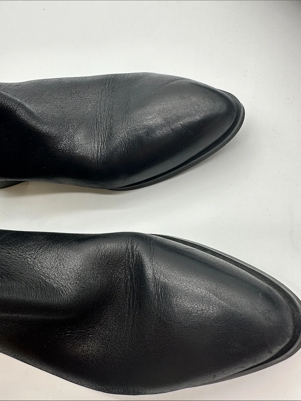 Franco Sarto Daya Black Over-the-Knee Leather Boots